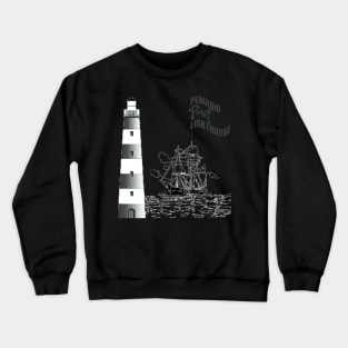 Pemaquid point lighthouse Crewneck Sweatshirt